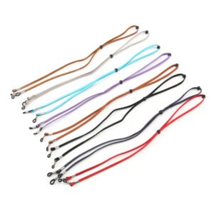 Anti-slip PU glasses cord